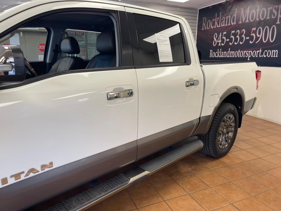 2017 Nissan Titan 4x4 Crew Cab PRO-4X, available for sale in Suffern, New York | Rockland Motor Sport. Suffern, New York 2017 Nissan Titan 4x4 Crew Cab PRO-4X, available for sale in Suffern, New York | Rockland Motor Sport. Suffern, New York