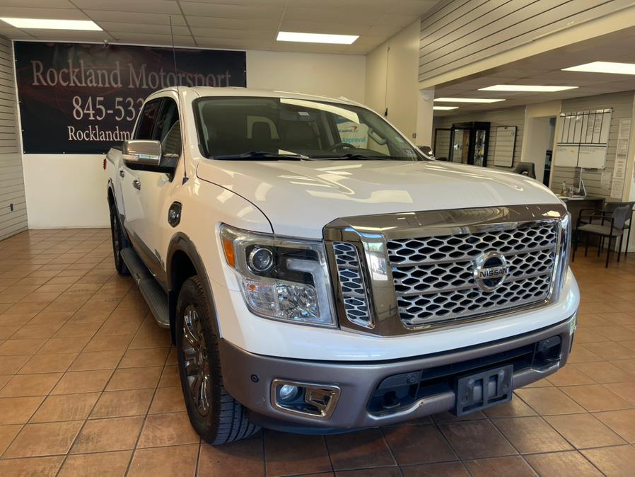 2017 Nissan Titan 4x4 Crew Cab PRO-4X, available for sale in Suffern, New York | Rockland Motor Sport. Suffern, New York 2017 Nissan Titan 4x4 Crew Cab PRO-4X, available for sale in Suffern, New York | Rockland Motor Sport. Suffern, New York