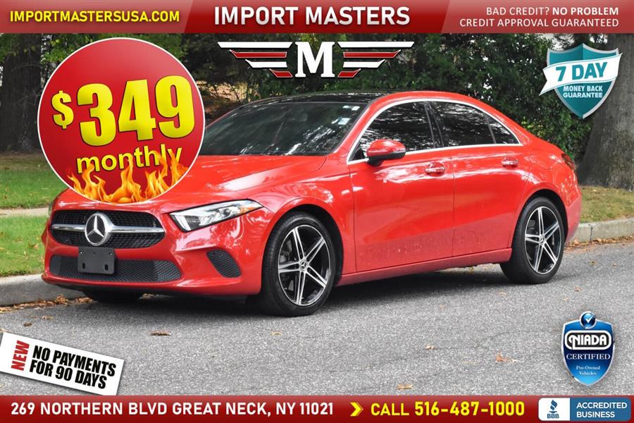 Used 2019 Mercedes-benz A-class in Great Neck, New York | Camy Cars. Great Neck, New York