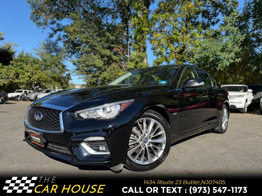 2018 INFINITI Q50 3.0t LUXE AWD, available for sale in Butler, New Jersey | The Car House. Butler, New Jersey 2018 INFINITI Q50 3.0t LUXE AWD, available for sale in Butler, New Jersey | The Car House. Butler, New Jersey