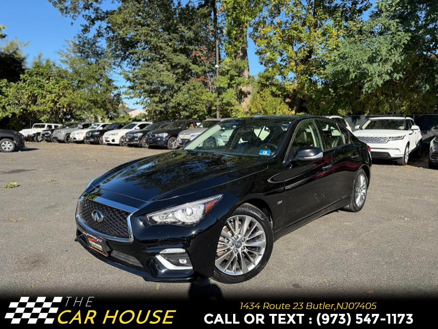 2018 INFINITI Q50 3.0t LUXE AWD, available for sale in Butler, New Jersey | The Car House. Butler, New Jersey 2018 INFINITI Q50 3.0t LUXE AWD, available for sale in Butler, New Jersey | The Car House. Butler, New Jersey