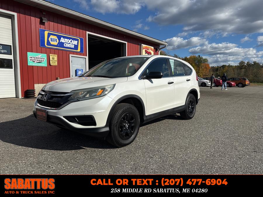 Used 2016 Honda CR-V in Sabattus, Maine | Sabattus Auto and Truck Sales Inc. Sabattus, Maine
