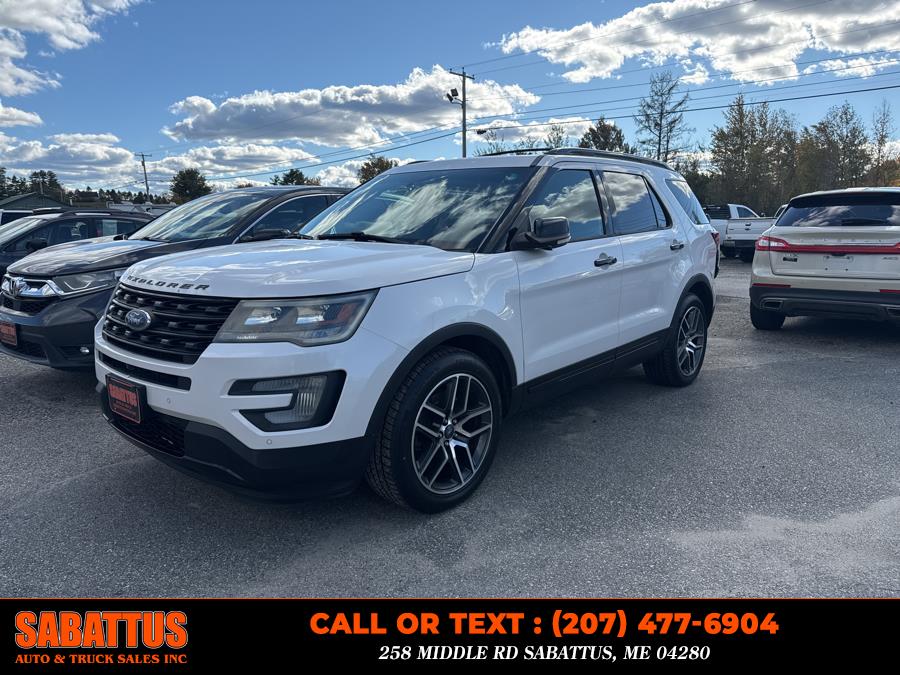 2017 Ford Explorer Sport 4WD, available for sale in Sabattus, Maine | Sabattus Auto and Truck Sales Inc. Sabattus, Maine 2017 Ford Explorer Sport 4WD, available for sale in Sabattus, Maine | Sabattus Auto and Truck Sales Inc. Sabattus, Maine