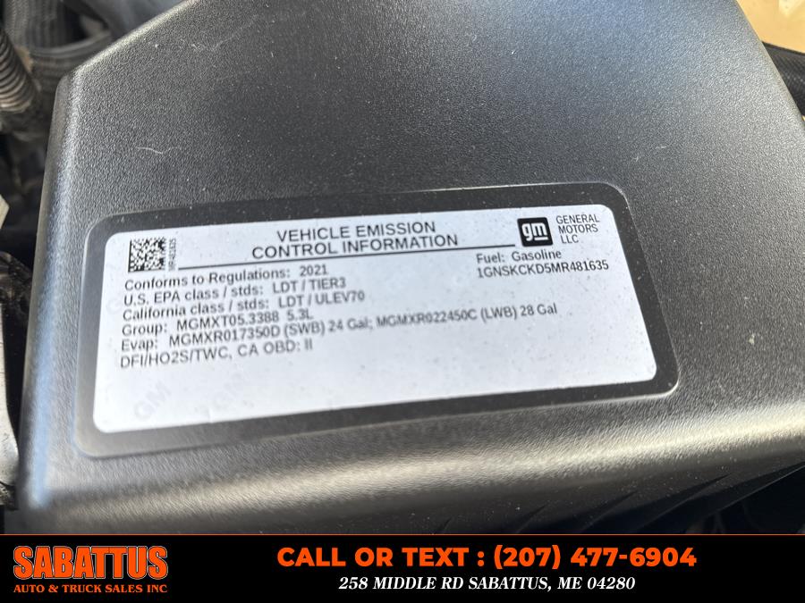 2021 Chevrolet Suburban 4WD 4dr LT, available for sale in Sabattus, Maine | Sabattus Auto and Truck Sales Inc. Sabattus, Maine 2021 Chevrolet Suburban 4WD 4dr LT, available for sale in Sabattus, Maine | Sabattus Auto and Truck Sales Inc. Sabattus, Maine