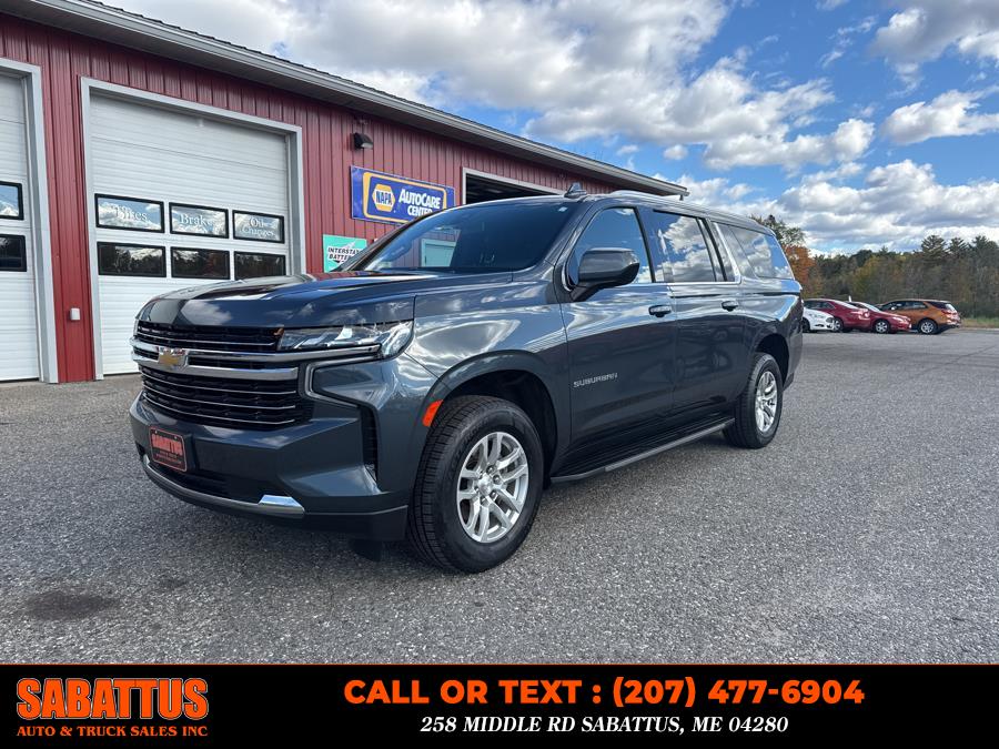 2021 Chevrolet Suburban 4WD 4dr LT, available for sale in Sabattus, Maine | Sabattus Auto and Truck Sales Inc. Sabattus, Maine 2021 Chevrolet Suburban 4WD 4dr LT, available for sale in Sabattus, Maine | Sabattus Auto and Truck Sales Inc. Sabattus, Maine