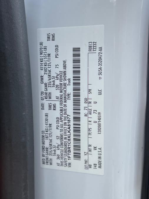 2020 Ford Transit Cargo Van T-250 148" Med Rf 9070 GVWR RWD, available for sale in Paterson, New Jersey | Speedway Commercial Motors LLC. Paterson, New Jersey 2020 Ford Transit Cargo Van T-250 148" Med Rf 9070 GVWR RWD, available for sale in Paterson, New Jersey | Speedway Commercial Motors LLC. Paterson, New Jersey
