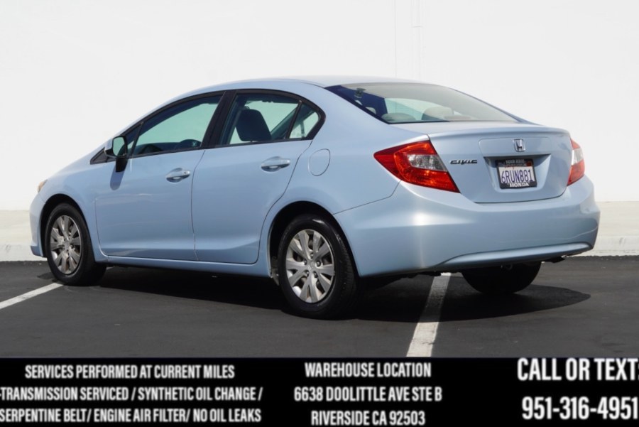 2012 Honda Civic Sdn LX 4dr Auto, available for sale in Riverside, California | Big Timin Motors LLC. Riverside, California 2012 Honda Civic Sdn LX 4dr Auto, available for sale in Riverside, California | Big Timin Motors LLC. Riverside, California