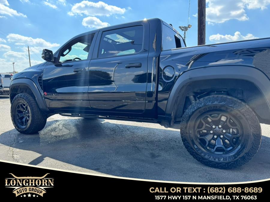 2023 Ram 1500 TRX 4x4 Crew Cab 5''7" Box, available for sale in Mansfield, Texas | Longhorn Auto Group. Mansfield, Texas 2023 Ram 1500 TRX 4x4 Crew Cab 5''7" Box, available for sale in Mansfield, Texas | Longhorn Auto Group. Mansfield, Texas