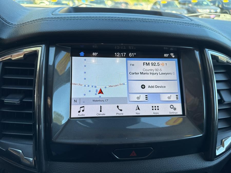 2019 Ford Ranger LARIAT 4WD SuperCrew 5'' Box, available for sale in Waterbury, Connecticut | National Auto Brokers, Inc.. Waterbury, Connecticut 2019 Ford Ranger LARIAT 4WD SuperCrew 5'' Box, available for sale in Waterbury, Connecticut | National Auto Brokers, Inc.. Waterbury, Connecticut