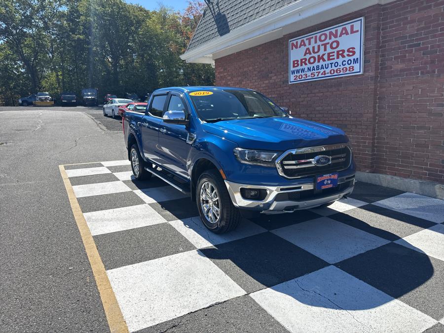 2019 Ford Ranger LARIAT 4WD SuperCrew 5'' Box, available for sale in Waterbury, Connecticut | National Auto Brokers, Inc.. Waterbury, Connecticut 2019 Ford Ranger LARIAT 4WD SuperCrew 5'' Box, available for sale in Waterbury, Connecticut | National Auto Brokers, Inc.. Waterbury, Connecticut