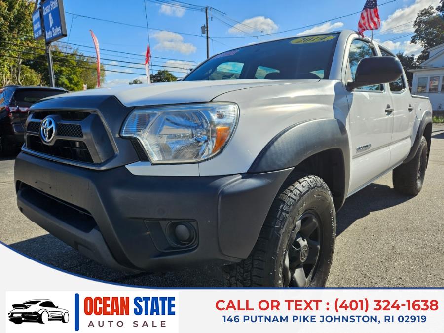 2014 Toyota Tacoma 4WD Double Cab V6 MT (Natl), available for sale in Johnston, Rhode Island | Ocean State Auto Sales. Johnston, Rhode Island