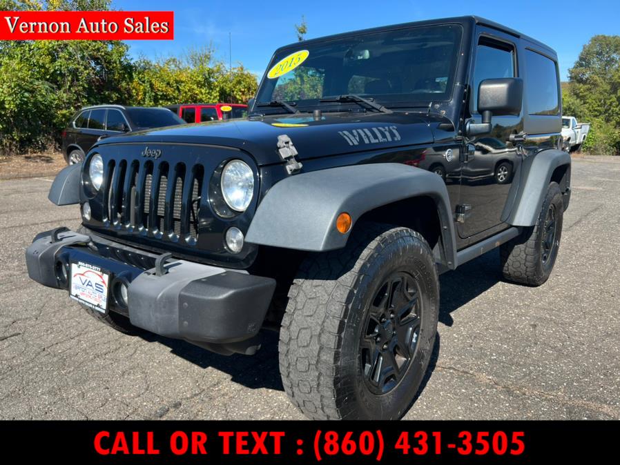 Used 2015 Jeep Wrangler in Manchester, Connecticut | Vernon Auto Sale & Service. Manchester, Connecticut
