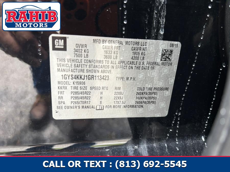 2016 Cadillac Escalade ESV 4WD 4dr Platinum, available for sale in Winter Park, Florida | Rahib Motors. Winter Park, Florida 2016 Cadillac Escalade ESV 4WD 4dr Platinum, available for sale in Winter Park, Florida | Rahib Motors. Winter Park, Florida