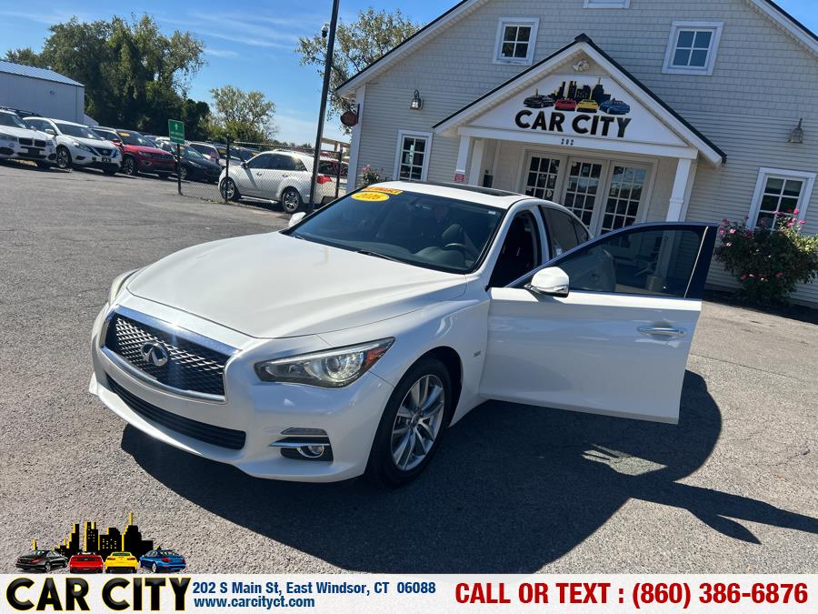 2016 INFINITI Q50 4dr Sdn 2.0t Premium AWD, available for sale in East Windsor, Connecticut | Car City LLC. East Windsor, Connecticut 2016 INFINITI Q50 4dr Sdn 2.0t Premium AWD, available for sale in East Windsor, Connecticut | Car City LLC. East Windsor, Connecticut