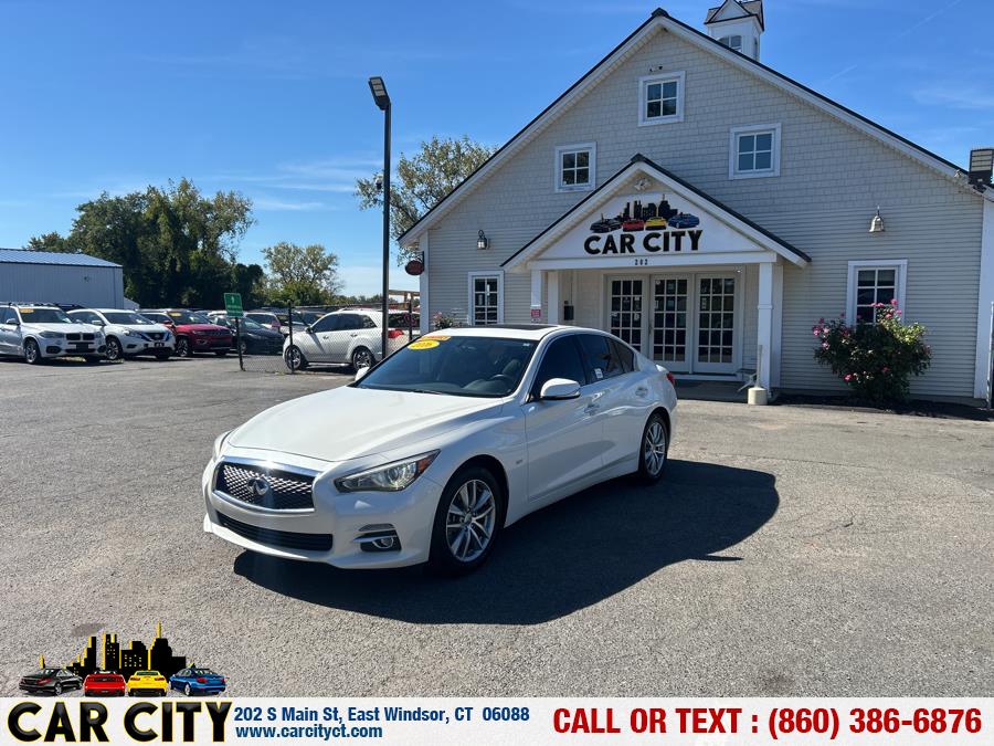 2016 INFINITI Q50 4dr Sdn 2.0t Premium AWD, available for sale in East Windsor, Connecticut | Car City LLC. East Windsor, Connecticut 2016 INFINITI Q50 4dr Sdn 2.0t Premium AWD, available for sale in East Windsor, Connecticut | Car City LLC. East Windsor, Connecticut