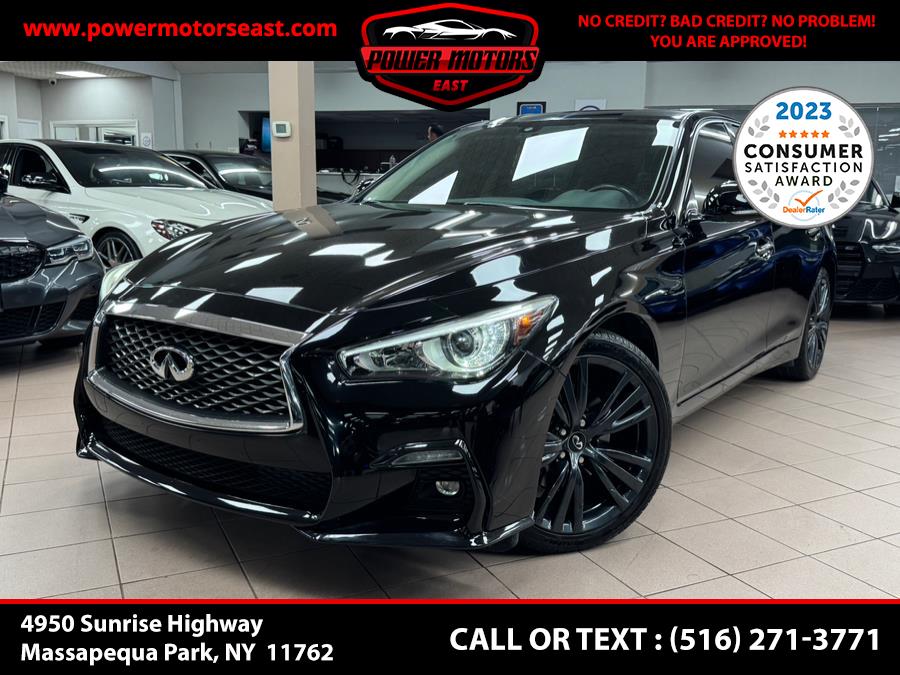 Used 2018 INFINITI Q50 in Massapequa Park, New York | Power Motors East. Massapequa Park, New York