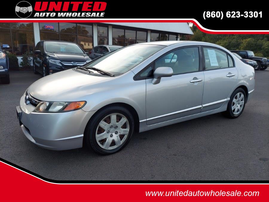 Used 2008 Honda Civic Sdn in East Windsor, Connecticut | United Auto Sales of E Windsor, Inc. East Windsor, Connecticut