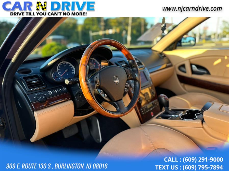 2007 Maserati Quattroporte Sport GT, available for sale in Bordentown, New Jersey | Car N Drive. Bordentown, New Jersey 2007 Maserati Quattroporte Sport GT, available for sale in Bordentown, New Jersey | Car N Drive. Bordentown, New Jersey