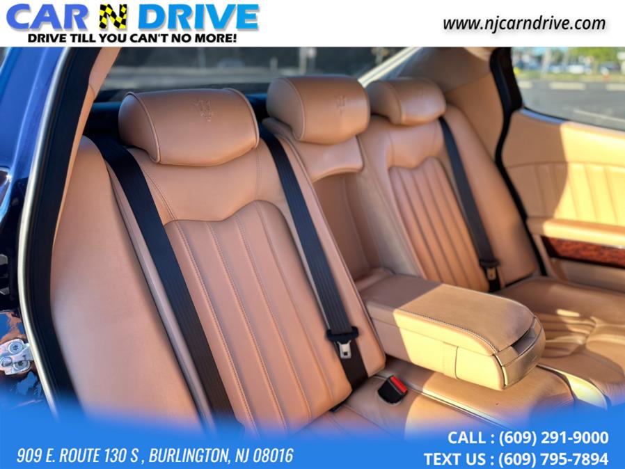 2007 Maserati Quattroporte Sport GT, available for sale in Bordentown, New Jersey | Car N Drive. Bordentown, New Jersey 2007 Maserati Quattroporte Sport GT, available for sale in Bordentown, New Jersey | Car N Drive. Bordentown, New Jersey