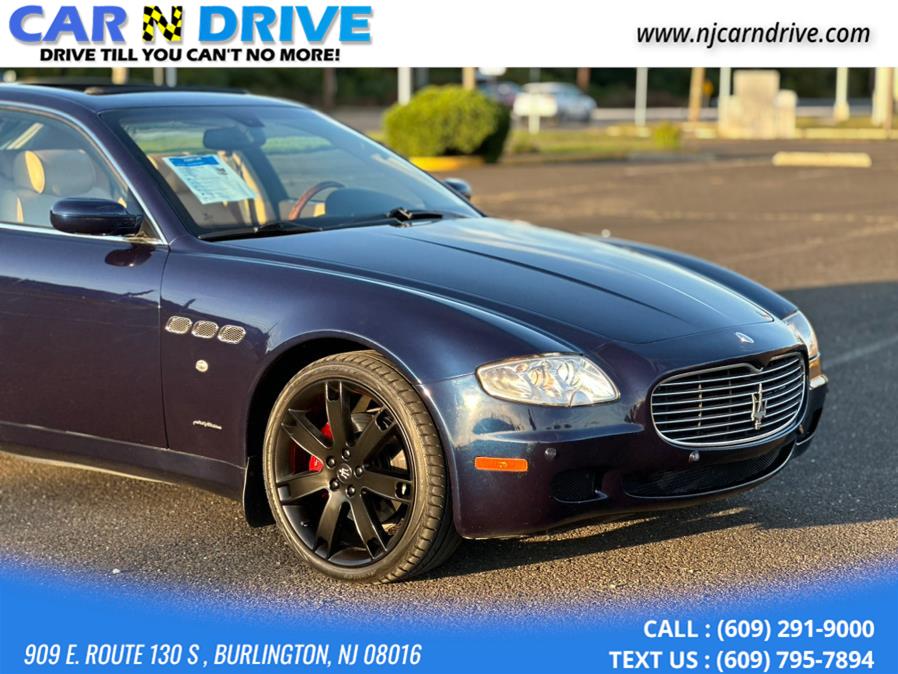 2007 Maserati Quattroporte Sport GT, available for sale in Bordentown, New Jersey | Car N Drive. Bordentown, New Jersey 2007 Maserati Quattroporte Sport GT, available for sale in Bordentown, New Jersey | Car N Drive. Bordentown, New Jersey