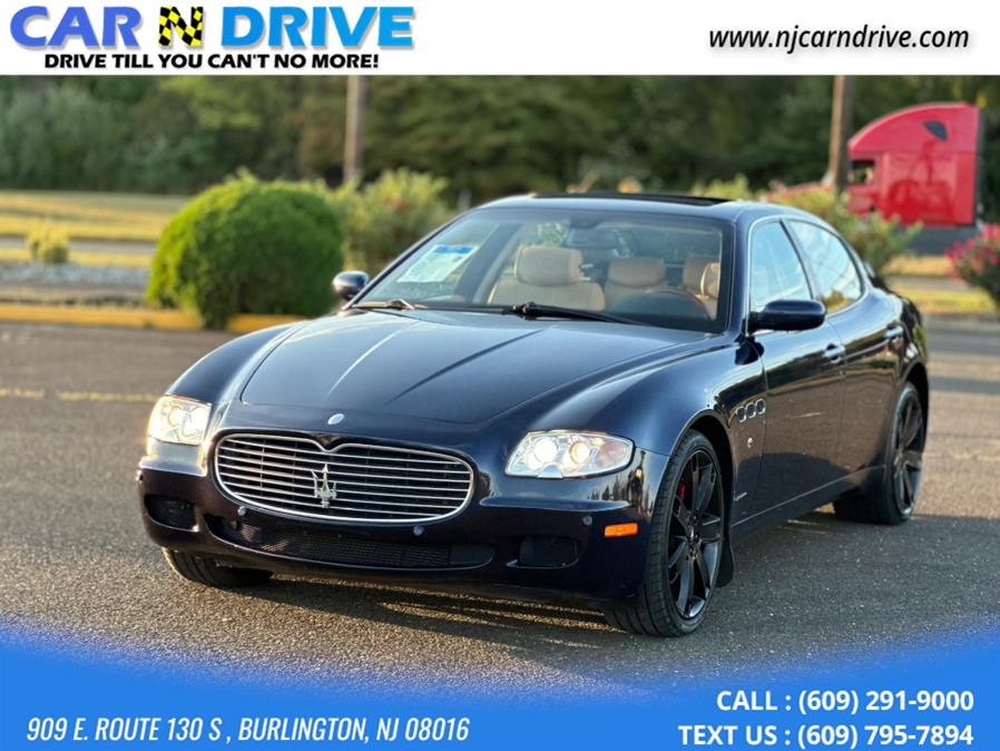 2007 Maserati Quattroporte Sport GT, available for sale in Bordentown, New Jersey | Car N Drive. Bordentown, New Jersey 2007 Maserati Quattroporte Sport GT, available for sale in Bordentown, New Jersey | Car N Drive. Bordentown, New Jersey