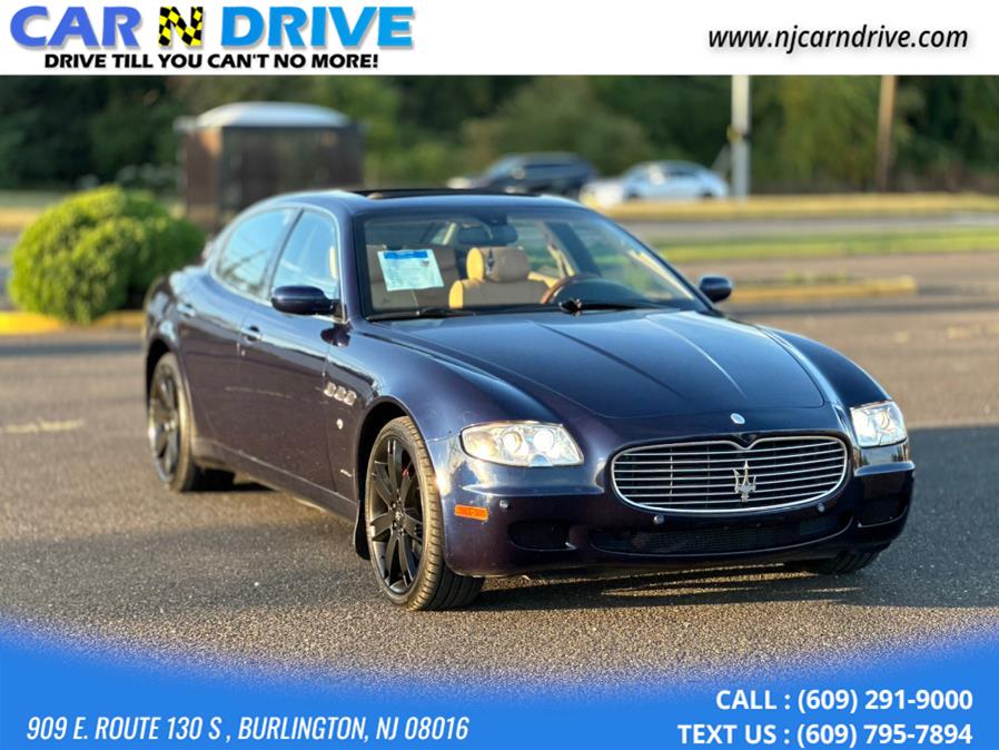 2007 Maserati Quattroporte Sport GT, available for sale in Bordentown, New Jersey | Car N Drive. Bordentown, New Jersey 2007 Maserati Quattroporte Sport GT, available for sale in Bordentown, New Jersey | Car N Drive. Bordentown, New Jersey