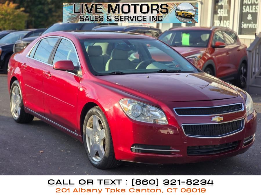 2008 Chevrolet Malibu 4dr Sdn LT w/2LT, available for sale in Canton, Connecticut | Live Motors Sales and Service INC. Canton, Connecticut 2008 Chevrolet Malibu 4dr Sdn LT w/2LT, available for sale in Canton, Connecticut | Live Motors Sales and Service INC. Canton, Connecticut
