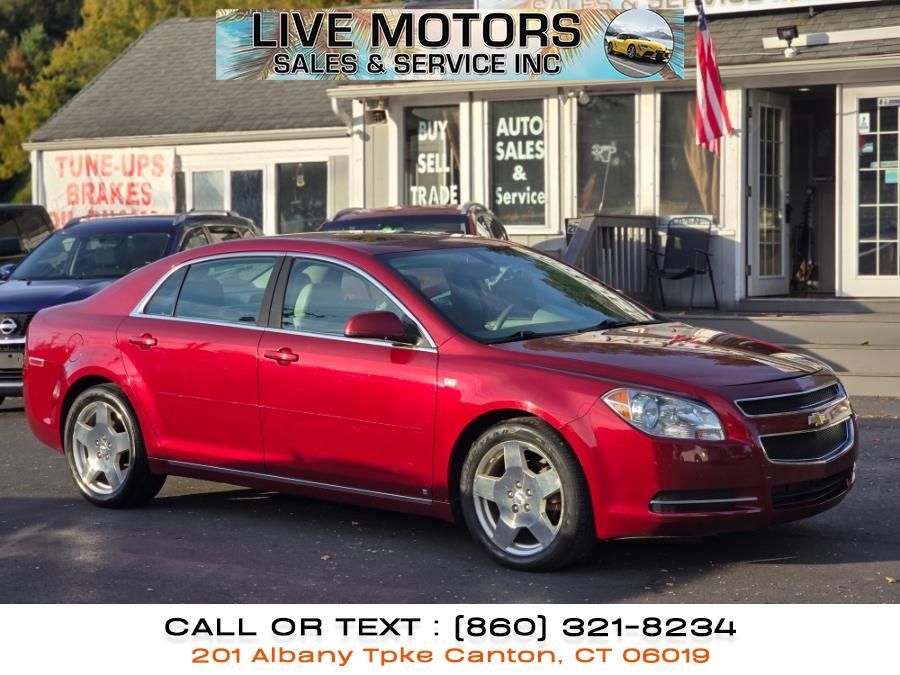 2008 Chevrolet Malibu 4dr Sdn LT w/2LT, available for sale in Canton, Connecticut | Live Motors Sales and Service INC. Canton, Connecticut 2008 Chevrolet Malibu 4dr Sdn LT w/2LT, available for sale in Canton, Connecticut | Live Motors Sales and Service INC. Canton, Connecticut