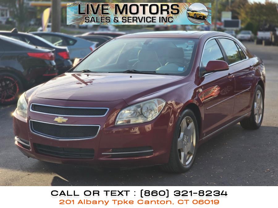 2008 Chevrolet Malibu 4dr Sdn LT w/2LT, available for sale in Canton, Connecticut | Live Motors Sales and Service INC. Canton, Connecticut 2008 Chevrolet Malibu 4dr Sdn LT w/2LT, available for sale in Canton, Connecticut | Live Motors Sales and Service INC. Canton, Connecticut