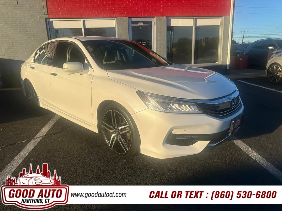 2016 Honda Accord Sedan 4dr V6 Auto Touring, available for sale in Hartford, Connecticut | Good Auto LLC. Hartford, Connecticut 2016 Honda Accord Sedan 4dr V6 Auto Touring, available for sale in Hartford, Connecticut | Good Auto LLC. Hartford, Connecticut