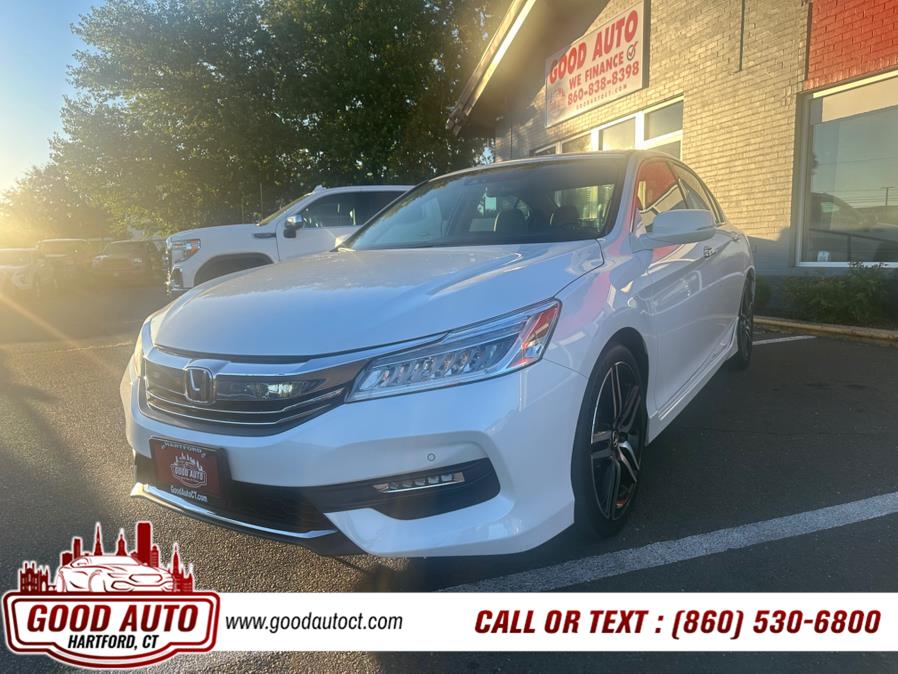 2016 Honda Accord Sedan 4dr V6 Auto Touring, available for sale in Hartford, Connecticut | Good Auto LLC. Hartford, Connecticut 2016 Honda Accord Sedan 4dr V6 Auto Touring, available for sale in Hartford, Connecticut | Good Auto LLC. Hartford, Connecticut