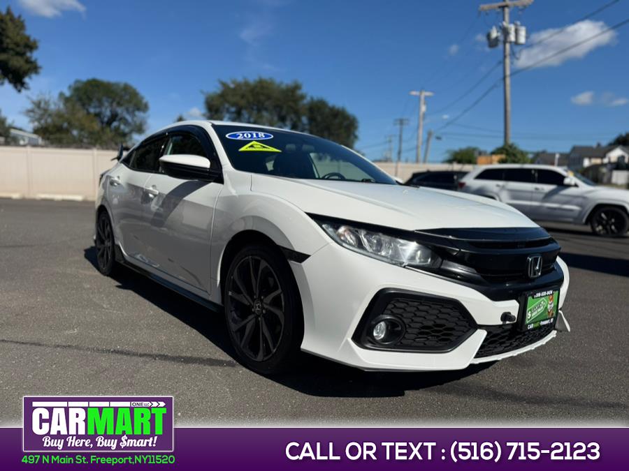 2018 Honda Civic Hatchback Sport Manual, available for sale in Freeport, New York | Carmart One LLC. Freeport, New York 2018 Honda Civic Hatchback Sport Manual, available for sale in Freeport, New York | Carmart One LLC. Freeport, New York