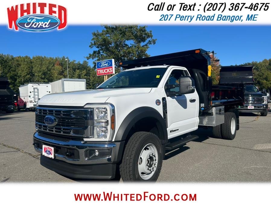 2025 Ford Super Duty F-600 DRW XL 4WD Reg Cab 169" WB 84" CA 11' Dump Body, available for sale in Bangor, Maine | Whited Ford. Bangor, Maine