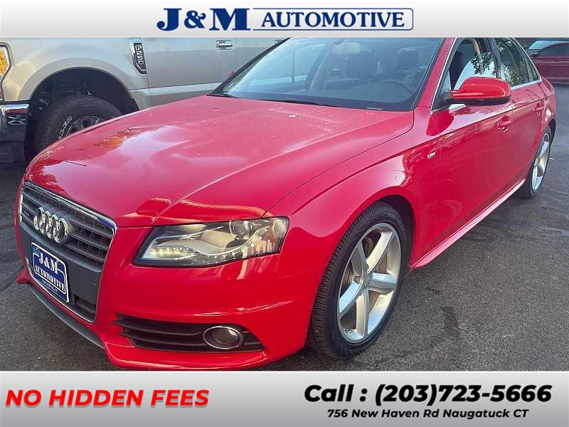2012 Audi A4 2.0T Premium Plus, available for sale in Naugatuck, Connecticut | J&M Automotive Sls&Svc LLC. Naugatuck, Connecticut 2012 Audi A4 2.0T Premium Plus, available for sale in Naugatuck, Connecticut | J&M Automotive Sls&Svc LLC. Naugatuck, Connecticut