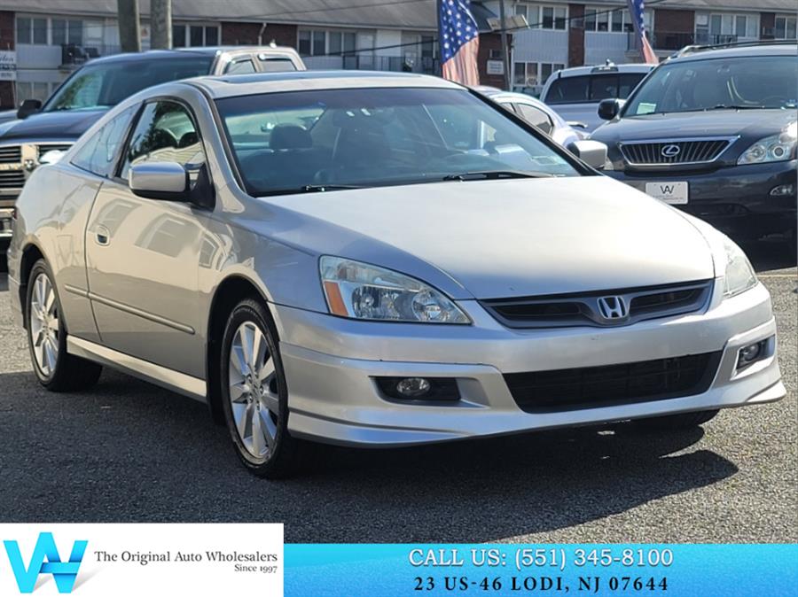 2007 Honda Accord Cpe 2dr V6 AT EX-L, available for sale in Lodi, New Jersey | AW Auto & Truck Wholesalers, Inc. Lodi, New Jersey 2007 Honda Accord Cpe 2dr V6 AT EX-L, available for sale in Lodi, New Jersey | AW Auto & Truck Wholesalers, Inc. Lodi, New Jersey