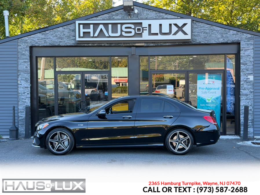 2017 Mercedes-Benz C-Class AMG C 43 4MATIC Sedan-Designo Saddle-Brown Buckets, available for sale in Wayne, New Jersey | Haus of Lux. Wayne, New Jersey 2017 Mercedes-Benz C-Class AMG C 43 4MATIC Sedan-Designo Saddle-Brown Buckets, available for sale in Wayne, New Jersey | Haus of Lux. Wayne, New Jersey