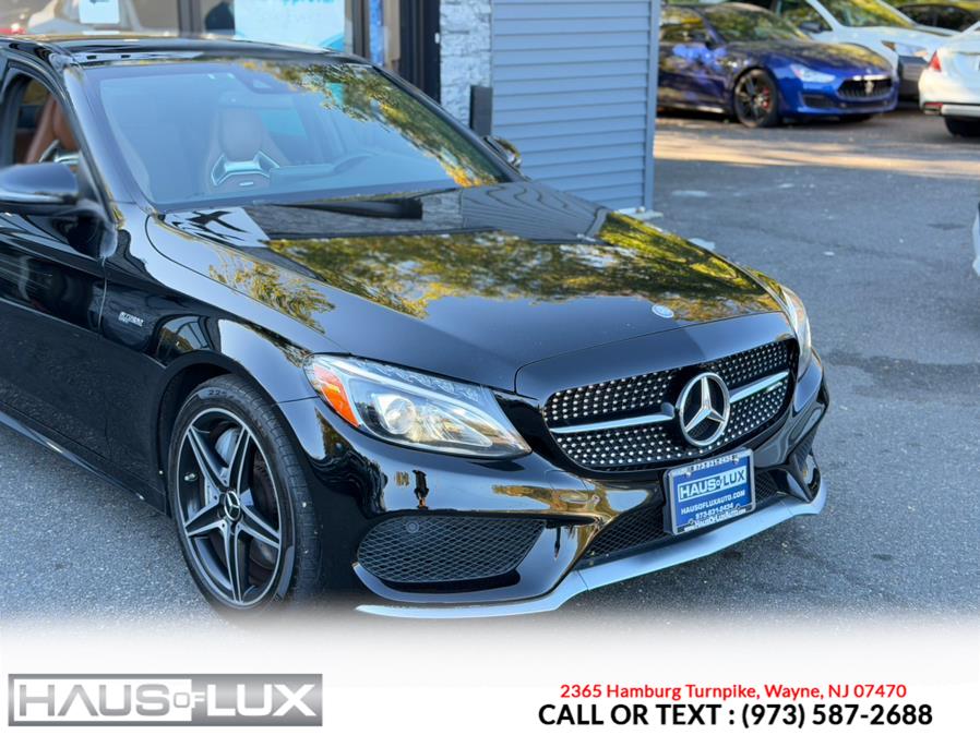 2017 Mercedes-Benz C-Class AMG C 43 4MATIC Sedan-Designo Saddle-Brown Buckets, available for sale in Wayne, New Jersey | Haus of Lux. Wayne, New Jersey 2017 Mercedes-Benz C-Class AMG C 43 4MATIC Sedan-Designo Saddle-Brown Buckets, available for sale in Wayne, New Jersey | Haus of Lux. Wayne, New Jersey