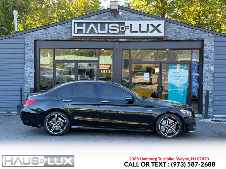 2017 Mercedes-Benz C-Class AMG C 43 4MATIC Sedan-Designo Saddle-Brown Buckets, available for sale in Wayne, New Jersey | Haus of Lux. Wayne, New Jersey 2017 Mercedes-Benz C-Class AMG C 43 4MATIC Sedan-Designo Saddle-Brown Buckets, available for sale in Wayne, New Jersey | Haus of Lux. Wayne, New Jersey