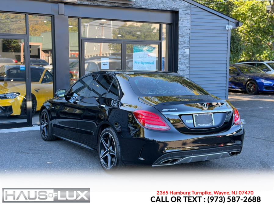 2017 Mercedes-Benz C-Class AMG C 43 4MATIC Sedan-Designo Saddle-Brown Buckets, available for sale in Wayne, New Jersey | Haus of Lux. Wayne, New Jersey 2017 Mercedes-Benz C-Class AMG C 43 4MATIC Sedan-Designo Saddle-Brown Buckets, available for sale in Wayne, New Jersey | Haus of Lux. Wayne, New Jersey