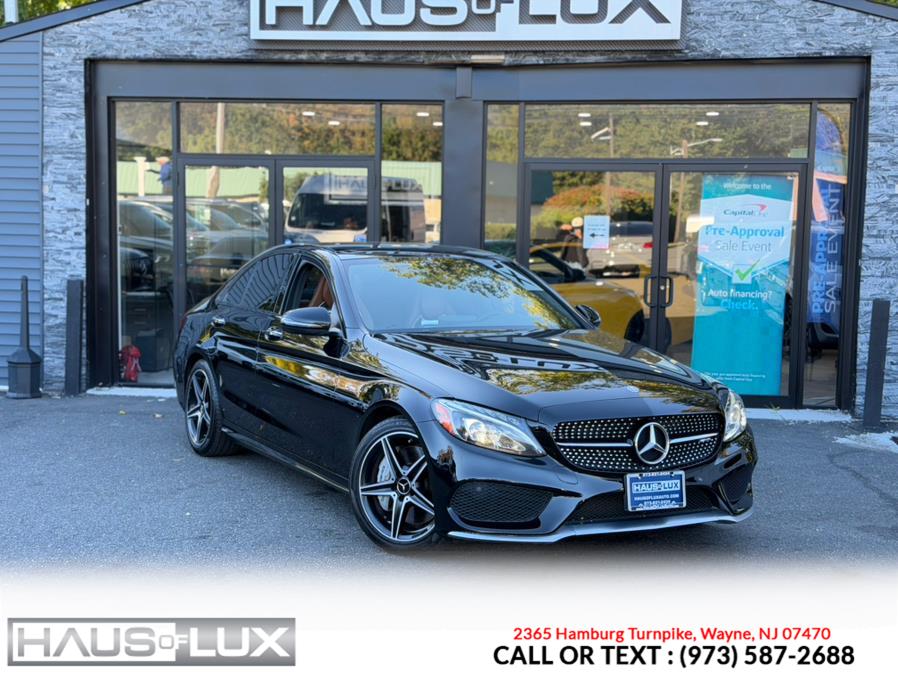 2017 Mercedes-Benz C-Class AMG C 43 4MATIC Sedan-Designo Saddle-Brown Buckets, available for sale in Wayne, New Jersey | Haus of Lux. Wayne, New Jersey 2017 Mercedes-Benz C-Class AMG C 43 4MATIC Sedan-Designo Saddle-Brown Buckets, available for sale in Wayne, New Jersey | Haus of Lux. Wayne, New Jersey