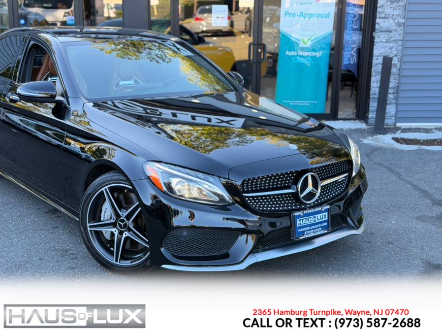 2017 Mercedes-Benz C-Class AMG C 43 4MATIC Sedan-Designo Saddle-Brown Buckets, available for sale in Wayne, New Jersey | Haus of Lux. Wayne, New Jersey 2017 Mercedes-Benz C-Class AMG C 43 4MATIC Sedan-Designo Saddle-Brown Buckets, available for sale in Wayne, New Jersey | Haus of Lux. Wayne, New Jersey