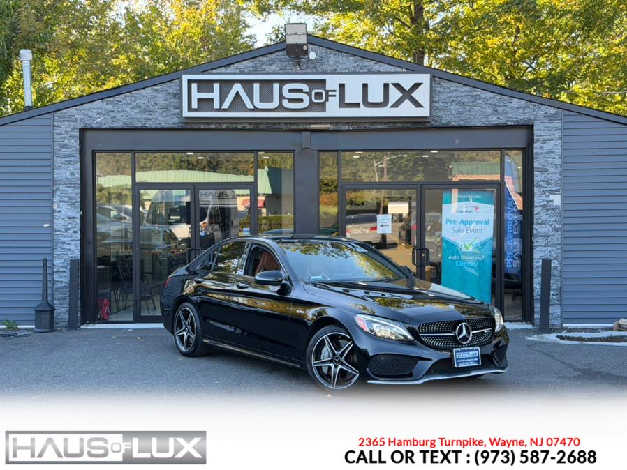 2017 Mercedes-Benz C-Class AMG C 43 4MATIC Sedan-Designo Saddle-Brown Buckets, available for sale in Wayne, New Jersey | Haus of Lux. Wayne, New Jersey 2017 Mercedes-Benz C-Class AMG C 43 4MATIC Sedan-Designo Saddle-Brown Buckets, available for sale in Wayne, New Jersey | Haus of Lux. Wayne, New Jersey