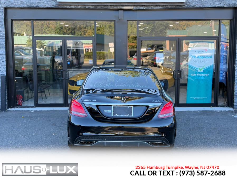 2017 Mercedes-Benz C-Class AMG C 43 4MATIC Sedan-Designo Saddle-Brown Buckets, available for sale in Wayne, New Jersey | Haus of Lux. Wayne, New Jersey 2017 Mercedes-Benz C-Class AMG C 43 4MATIC Sedan-Designo Saddle-Brown Buckets, available for sale in Wayne, New Jersey | Haus of Lux. Wayne, New Jersey