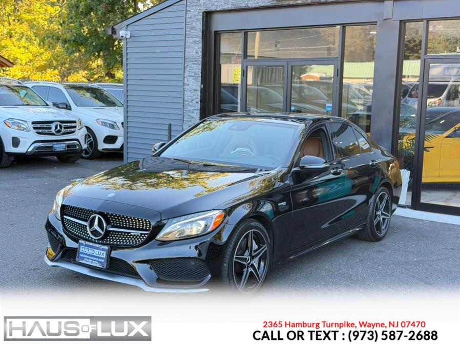 2017 Mercedes-Benz C-Class AMG C 43 4MATIC Sedan-Designo Saddle-Brown Buckets, available for sale in Wayne, New Jersey | Haus of Lux. Wayne, New Jersey 2017 Mercedes-Benz C-Class AMG C 43 4MATIC Sedan-Designo Saddle-Brown Buckets, available for sale in Wayne, New Jersey | Haus of Lux. Wayne, New Jersey