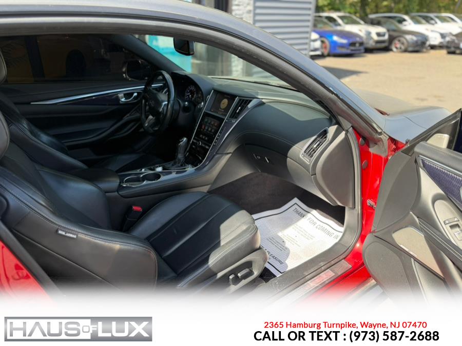 2017 INFINITI Q60 Red Sport 400 AWD, available for sale in Wayne, New Jersey | Haus of Lux. Wayne, New Jersey 2017 INFINITI Q60 Red Sport 400 AWD, available for sale in Wayne, New Jersey | Haus of Lux. Wayne, New Jersey