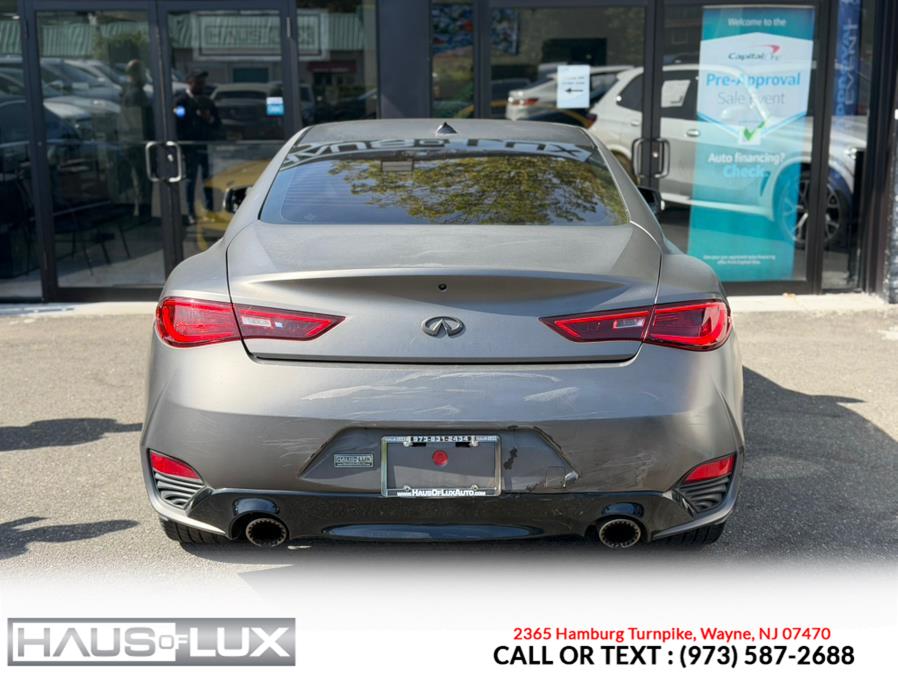 2017 INFINITI Q60 Red Sport 400 AWD, available for sale in Wayne, New Jersey | Haus of Lux. Wayne, New Jersey 2017 INFINITI Q60 Red Sport 400 AWD, available for sale in Wayne, New Jersey | Haus of Lux. Wayne, New Jersey