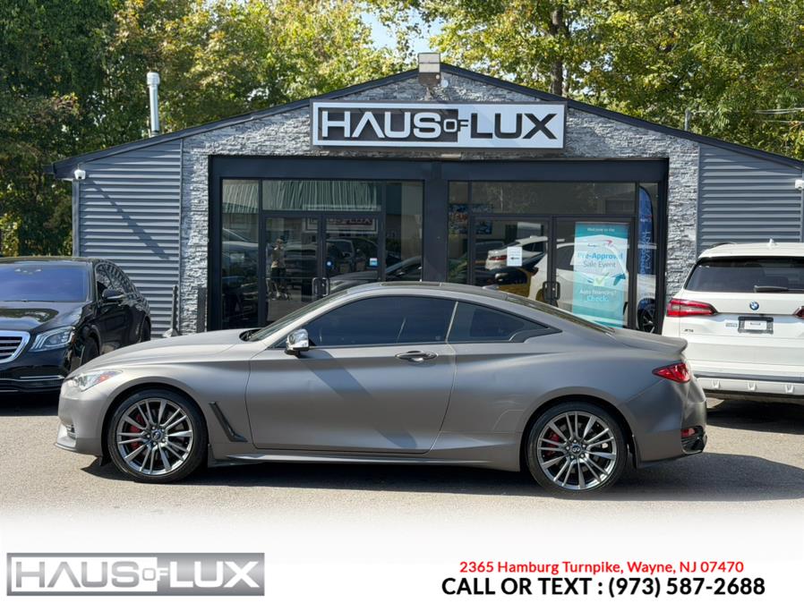 2017 INFINITI Q60 Red Sport 400 AWD, available for sale in Wayne, New Jersey | Haus of Lux. Wayne, New Jersey 2017 INFINITI Q60 Red Sport 400 AWD, available for sale in Wayne, New Jersey | Haus of Lux. Wayne, New Jersey
