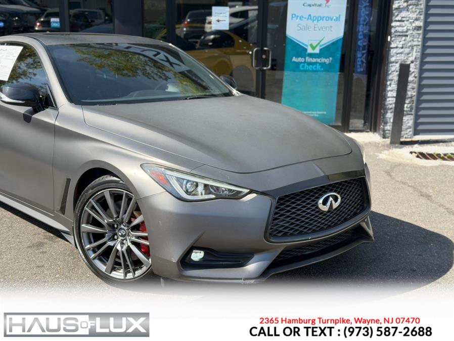 2017 INFINITI Q60 Red Sport 400 AWD, available for sale in Wayne, New Jersey | Haus of Lux. Wayne, New Jersey 2017 INFINITI Q60 Red Sport 400 AWD, available for sale in Wayne, New Jersey | Haus of Lux. Wayne, New Jersey