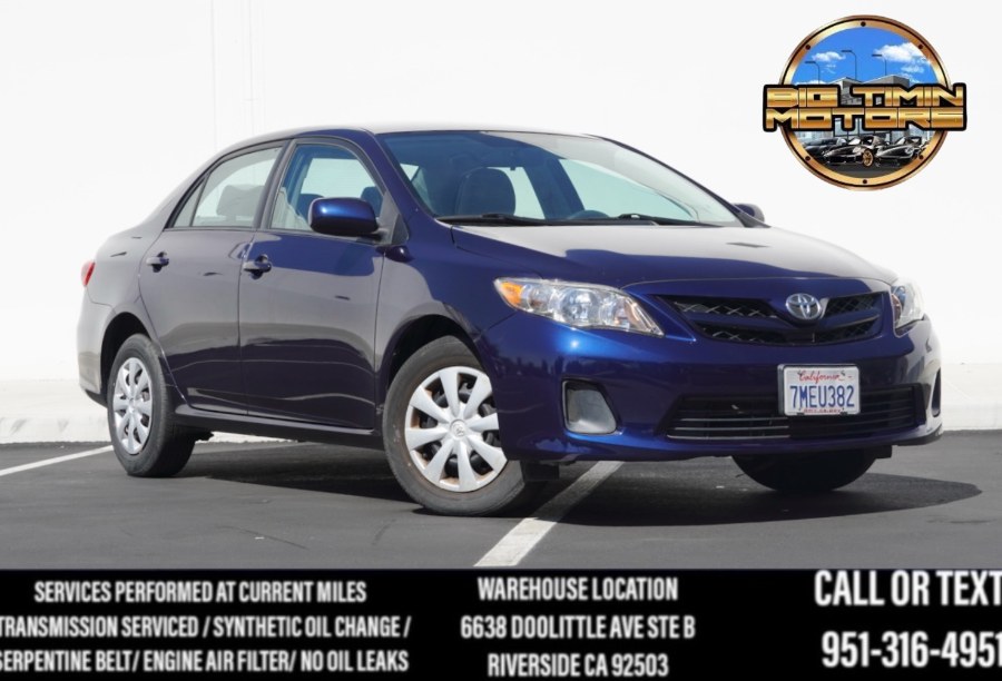 Used 2011 Toyota Corolla LE in Riverside, California | Big Timin Motors LLC. Riverside, California