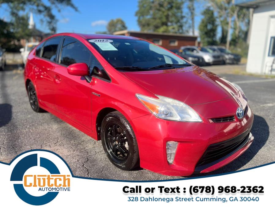 2012 Toyota Prius 5dr HB Four (Natl), available for sale in Cumming, Georgia | Clutch Automotive. Cumming, Georgia 2012 Toyota Prius 5dr HB Four (Natl), available for sale in Cumming, Georgia | Clutch Automotive. Cumming, Georgia